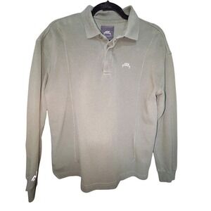 Converse x A-COLD-WALL Polo Shirt Green Long Sleeve Heavy Cotton XS ACW Street